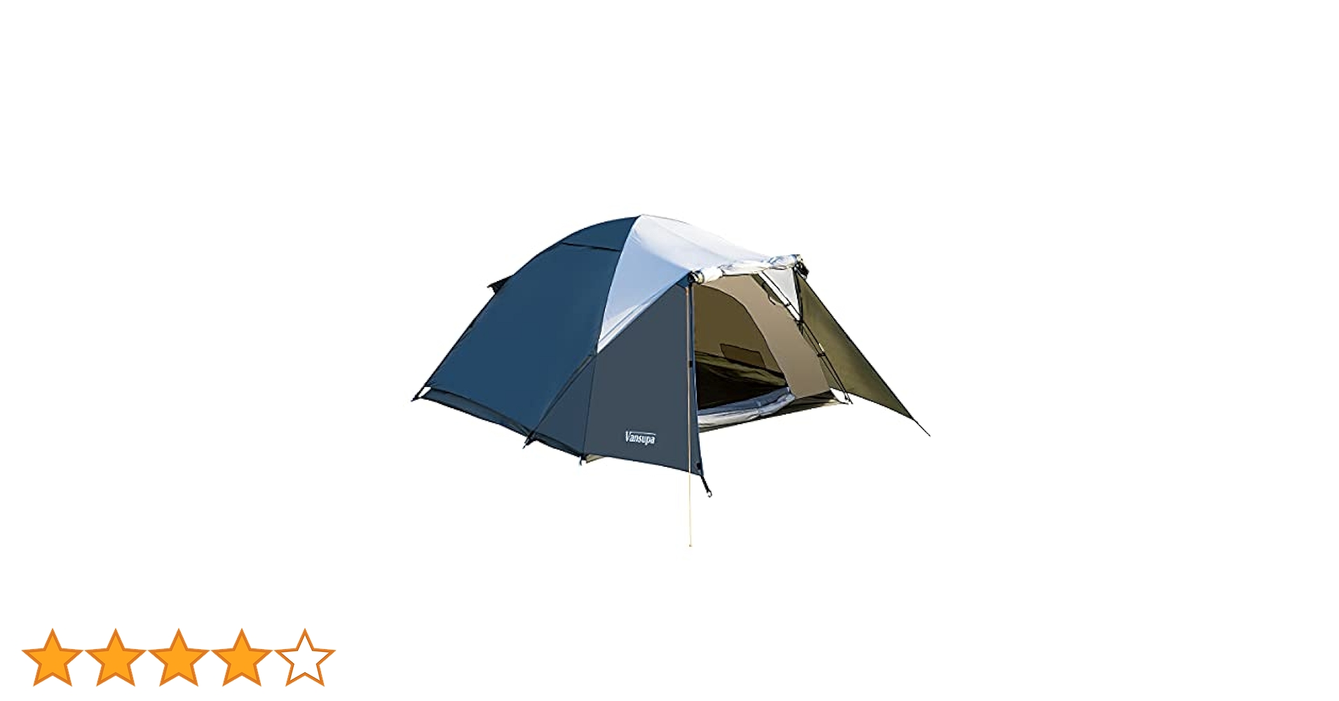 Amazon.co.jp: Vansupa 2-4人用ドームテント 2人用前室付き UV